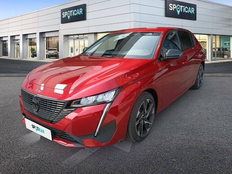 Rojo Usado 2023 Peugeot 308 Allure Berlina | 23.990 € (Precio justo) - Imagen 1/4