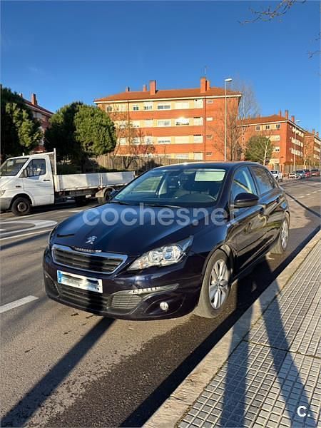 Usado Peugeot 308 Style 120 CV (88 kW) 2016 Azul Berlina