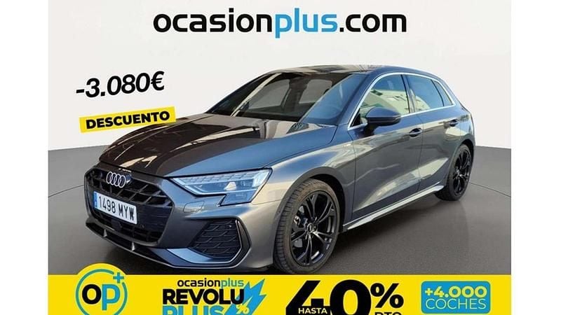 Usado Audi A3 Sportback S-Line 150 CV (110 kW) 2025 Gris Utilitario