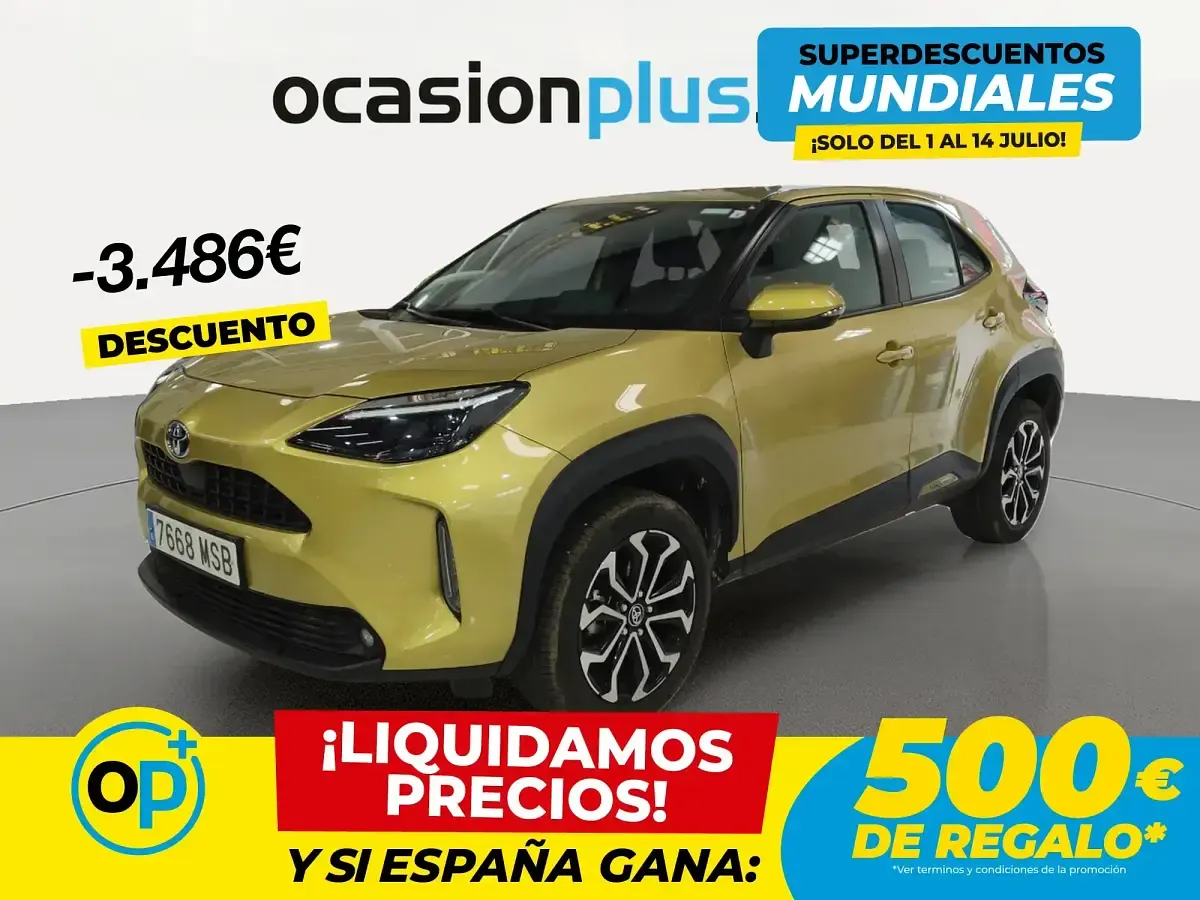 Usado Toyota Yaris Cross Active 116 CV (85 kW) 2024 Amarillo SUV
