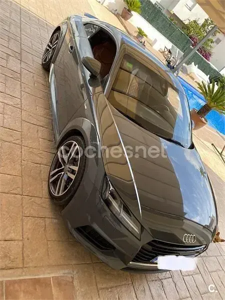 Usado Audi TT S-Line 230 CV (169 kW) 2015 Gris / plata Coupe