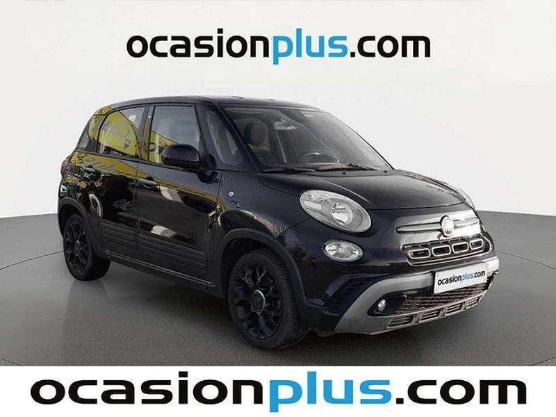 Usado Fiat 500L Cross 95 CV (69 kW) 2021 Negro Monovolumen