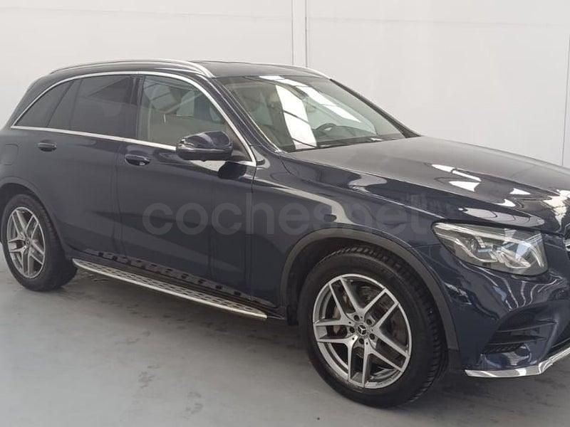 Usado Mercedes GLC220 194 CV (142 kW) 2019 Negro SUV