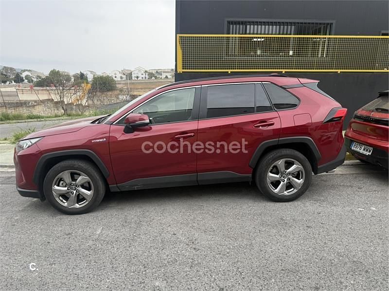 Usado Toyota RAV4 Hybrid Advance 218 CV (160 kW) 2019 Granate SUV