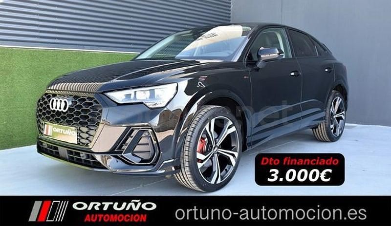 Usado Audi Q3 Sportback 150 CV (110 kW) 2020 Negro SUV