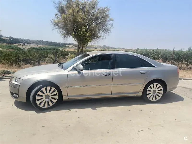 Usado Audi A8 233 CV (171 kW) 2008 Beige Berlina