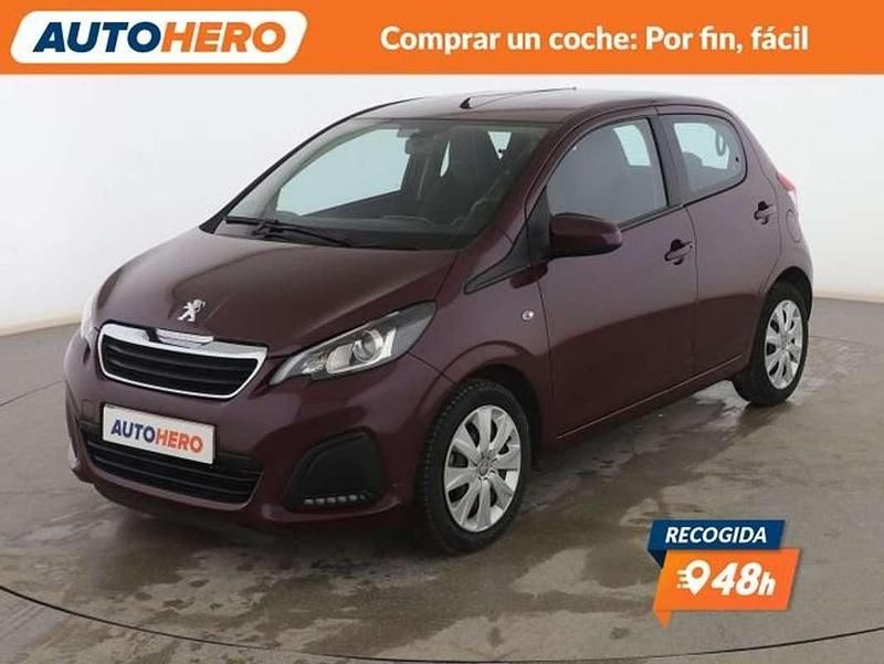 Usado Peugeot 108 Active 82 CV (60 kW) 2017 Rojo Utilitario