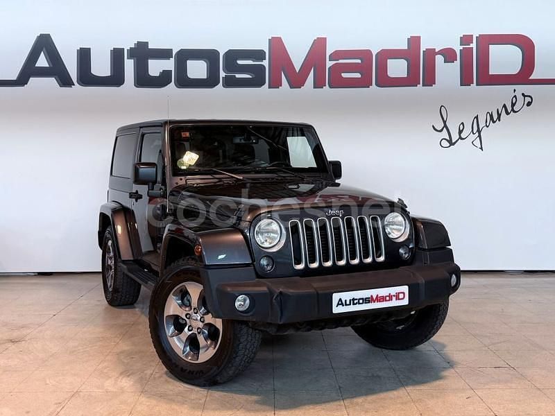 Gris / plata Usado 2017 Jeep Wrangler Sahara SUV | 36.990 € (Precio justo) - Imagen 1/4