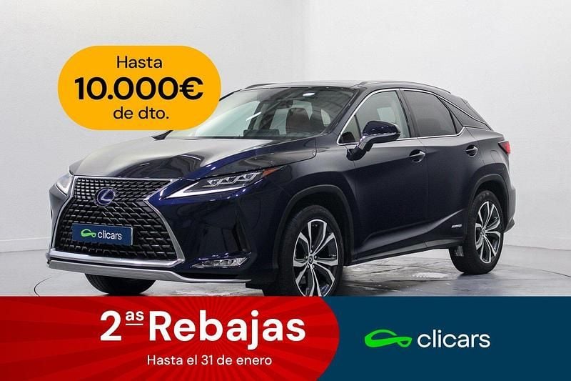 Azul Usado 2021 Lexus RX450h Executive Line SUV | 48.990 € (Precio justo) - Imagen 1/4