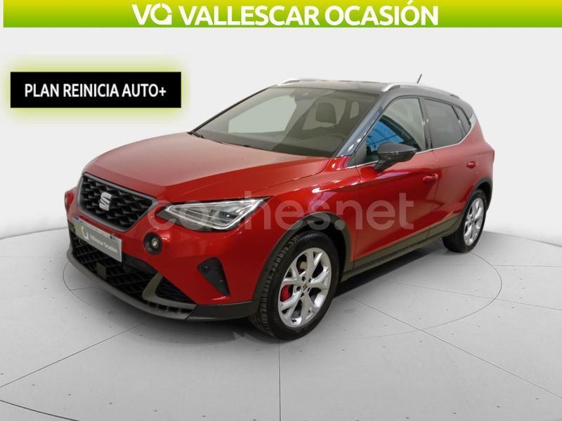 Rojo Usado 2021 Seat Arona FR SUV | 18.900 € (Precio justo) - Imagen 1/4