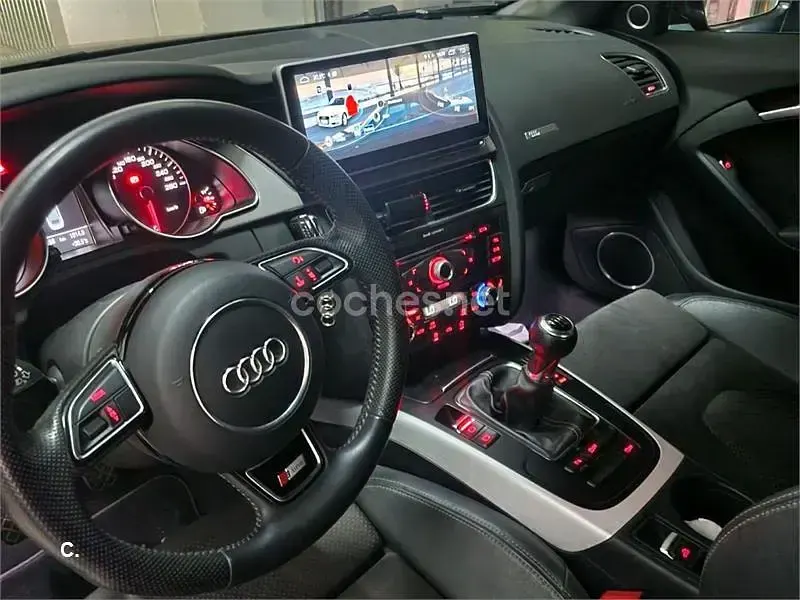 Usado Audi A5 Cabriolet S-Line 177 CV (130 kW) 2012 Negro Descapotable
