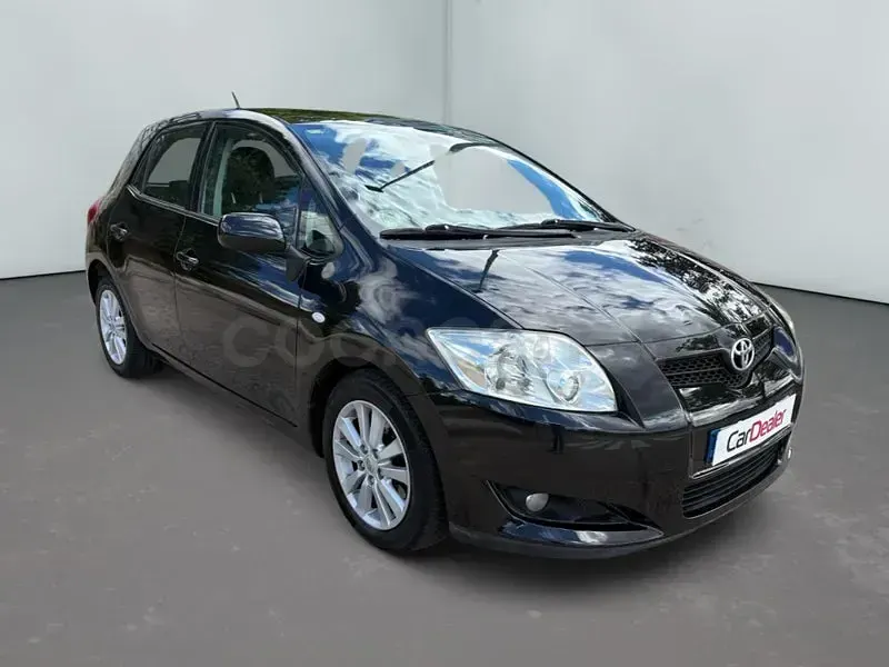 Brugt Toyota Auris Sol 126 HK (92 kW) 2007 Sort Hatchback