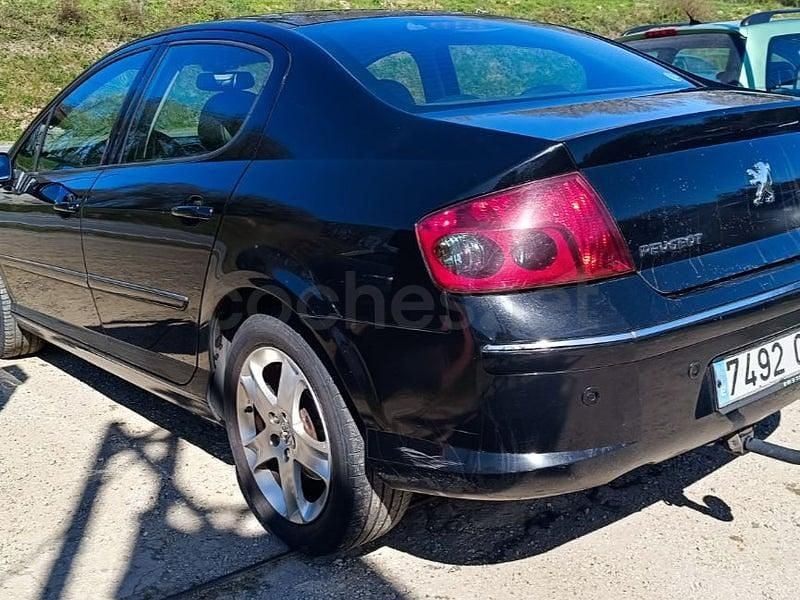 Usado Peugeot 407 Premium 136 CV (100 kW) 2008 Negro Berlina