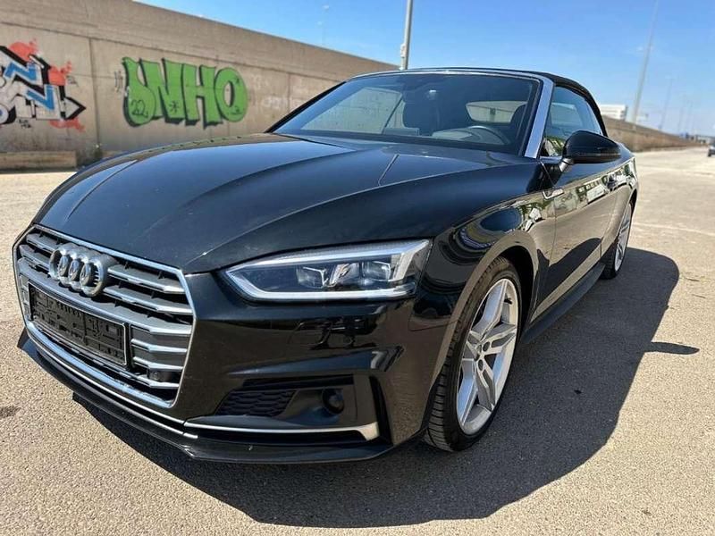 Usado Audi A5 Cabriolet S-Line 245 CV (180 kW) 2017 Negro Descapotable