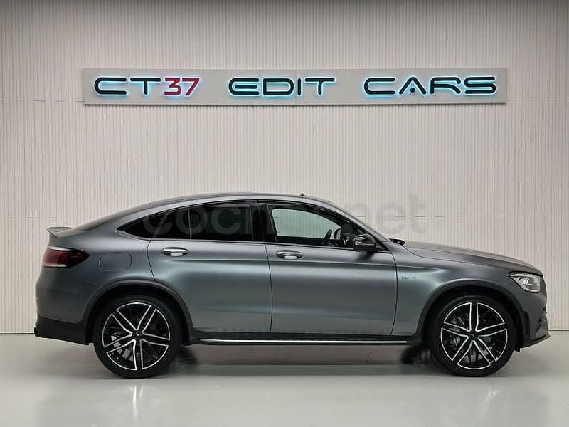Usado Mercedes GLC43 AMG AMG 390 CV (286 kW) 2021 Gris / plata Coupe