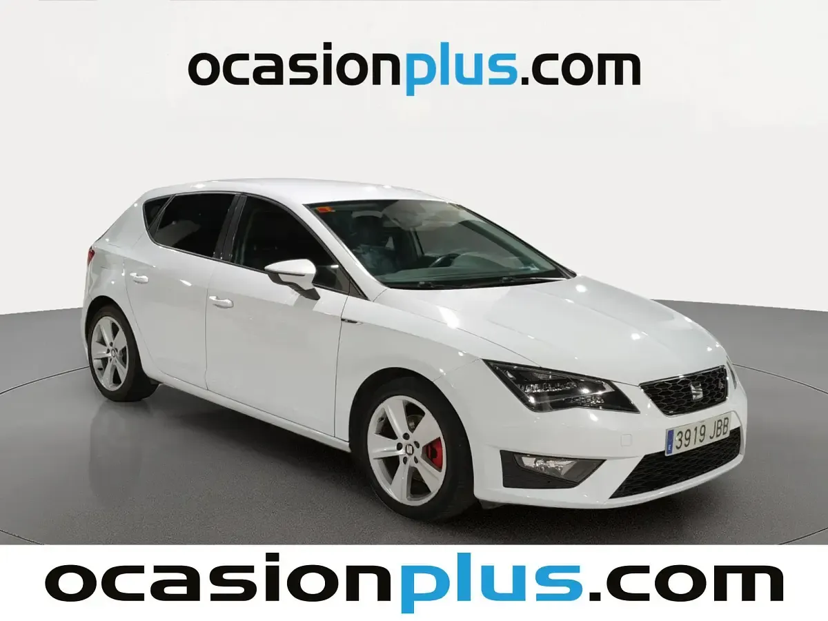 Usado Seat Leon FR 150 CV (110 kW) 2014 Blanco Utilitario