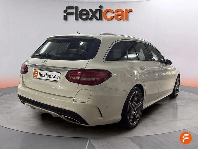 Usado Mercedes C350e 279 CV (205 kW) 2018 Blanco Familiar