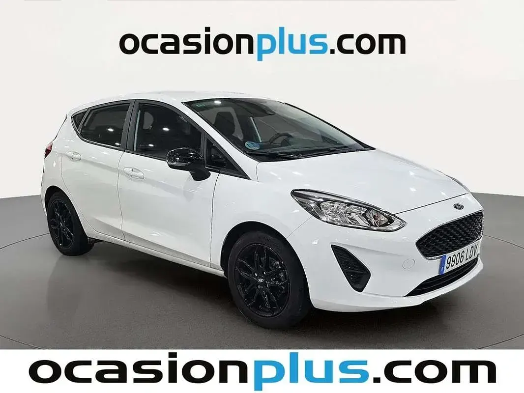 Usado Ford Fiesta Trend 75 CV (55 kW) 2020 Blanco Utilitario