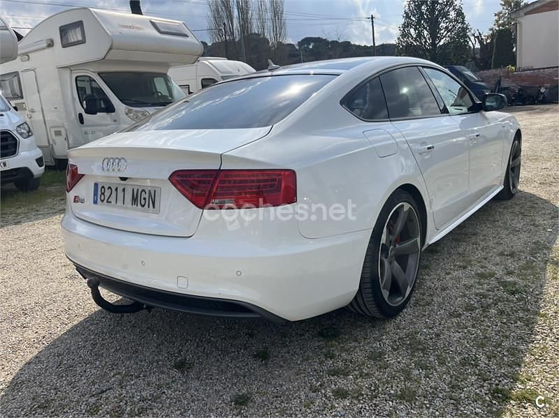 Usado Audi A5 Sportback 190 CV (139 kW) 2015 Blanco Utilitario