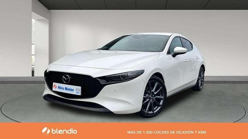 Blanco Usado 2024 Mazda 3 Exclusive-Line Berlina | 21.520 € (Super precio) - Imagen 1/4