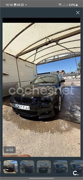 Usado BMW 530 193 CV (141 kW) 2003 Negro Berlina