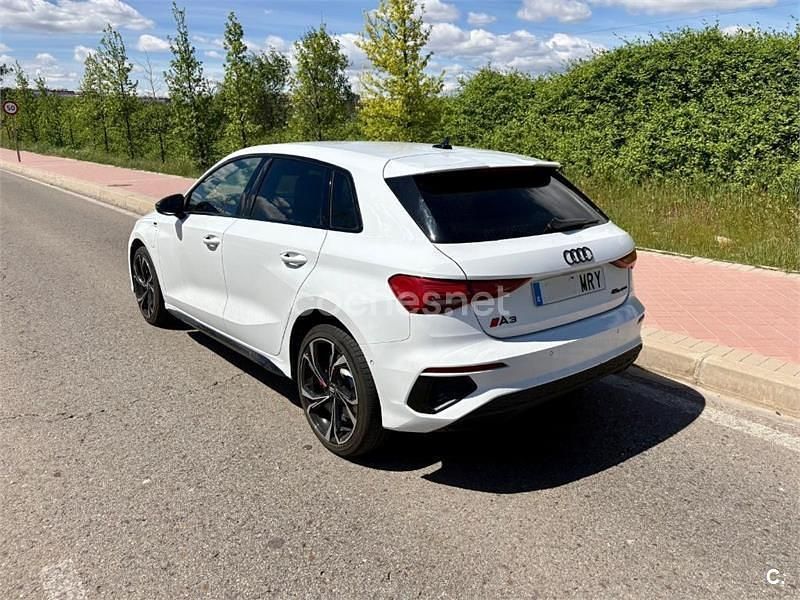 Usado Audi A3 245 CV (180 kW) 2021 Blanco Berlina