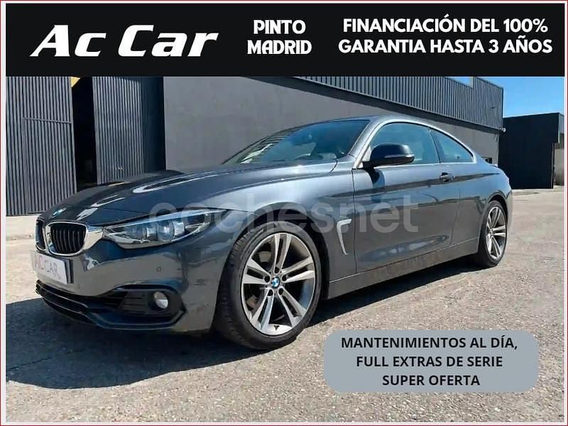 Usado BMW 420 184 CV (135 kW) 2018 Gris Coupe
