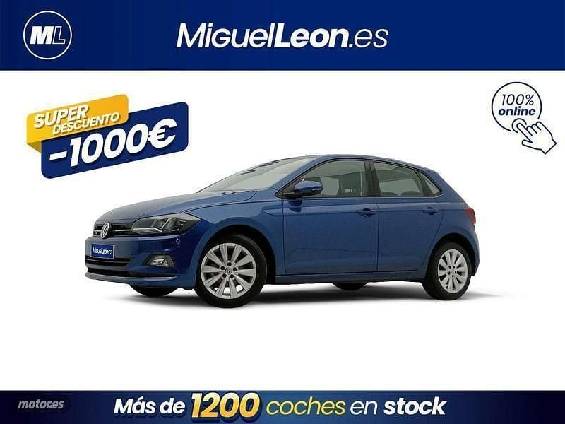 Azul Usado 2020 VW Polo Sportline Berlina | 14.485 € (Precio justo) - Imagen 1/3
