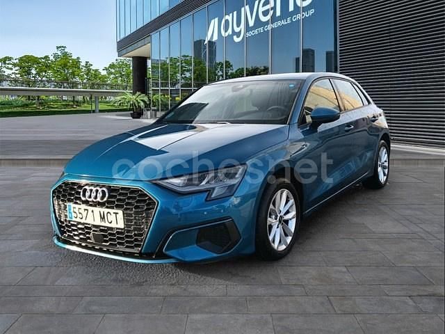 Azul Usado 2022 Audi A3 Berlina | 24.100 € (Buen precio) - Imagen 1/4