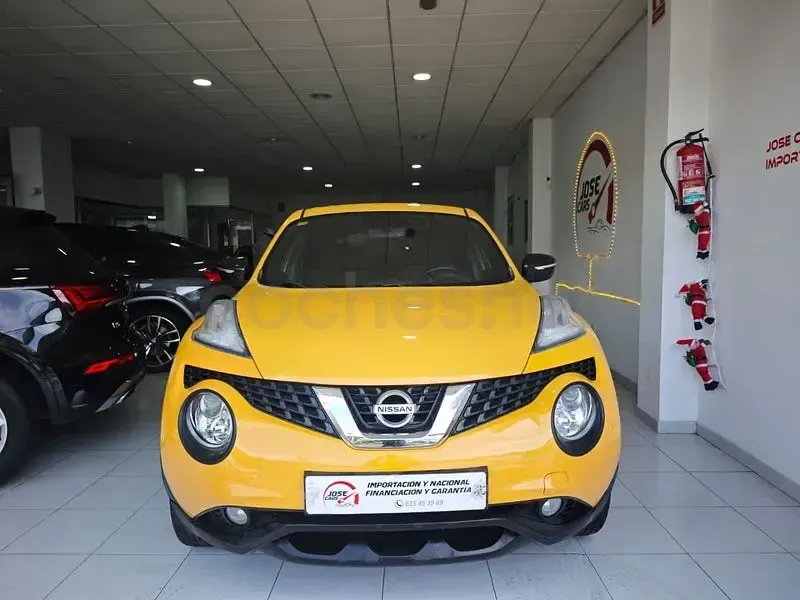 Usado Nissan Juke Acenta 110 CV (80 kW) 2014 Amarillo SUV