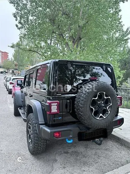 Usado Jeep Wrangler 381 CV (280 kW) 2021 Negro SUV