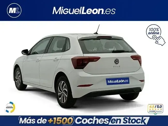 Usado VW Polo Life 95 CV (69 kW) 2023 Blanco Utilitario