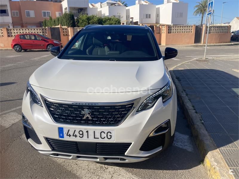 Usado Peugeot 5008 GT-line 130 CV (95 kW) 2019 Blanco Monovolumen