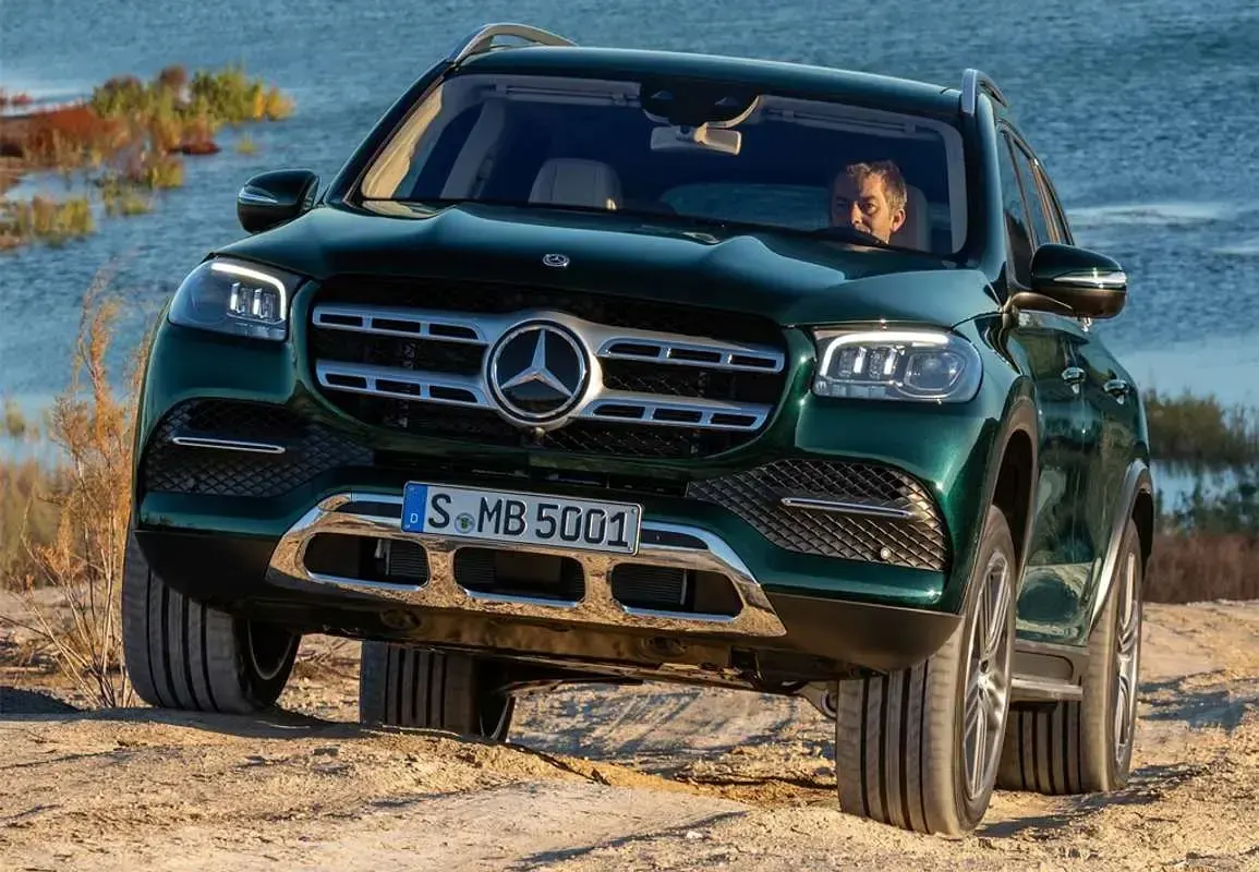 Usado Mercedes GLS350 286 CV (210 kW) 2020 Gris SUV