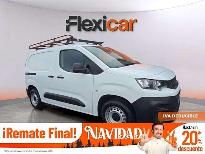 Blanco Usado 2021 Peugeot Partner Monovolumen | 9490 € (Buen precio) - Imagen 1/4