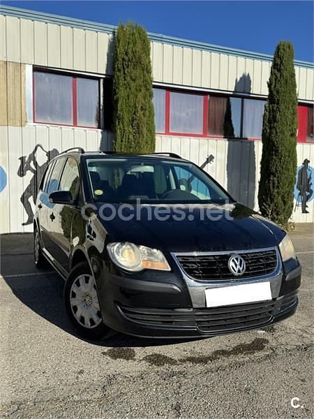 Usado VW Touran Edition 105 CV (77 kW) 2007 Negro Monovolumen