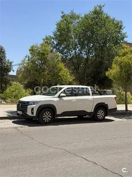 Usado SsangYong Musso 202 CV (148 kW) 2024 Blanco Pickup/Camioneta