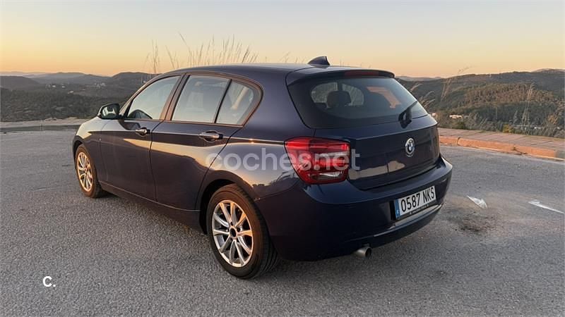 Brugt BMW 116 115 HK (84 kW) 2012 Blå Hatchback