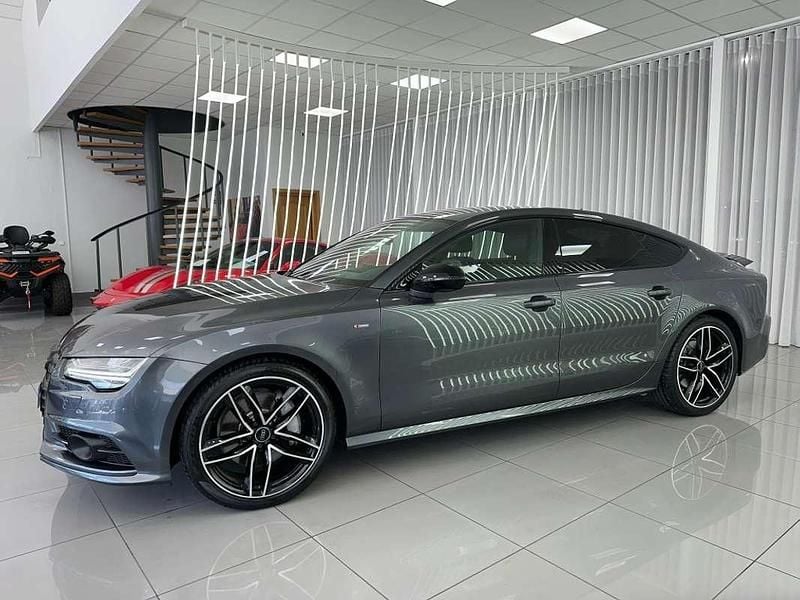 Usado Audi A7 Sportback S-Line 272 CV (200 kW) 2017 Gris Utilitario