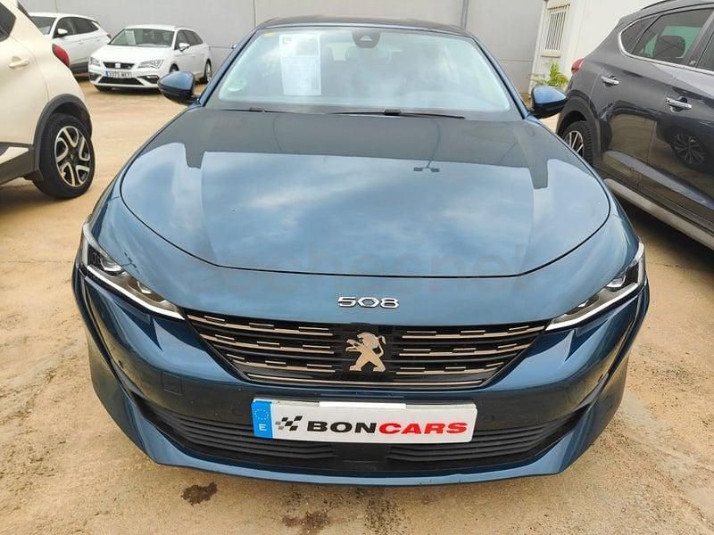 Usado Peugeot 508 Allure 131 CV (96 kW) 2020 Azul Berlina