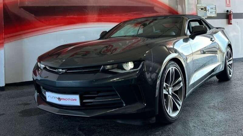 Usado Chevrolet Camaro 272 CV (200 kW) 2019 Gris Descapotable