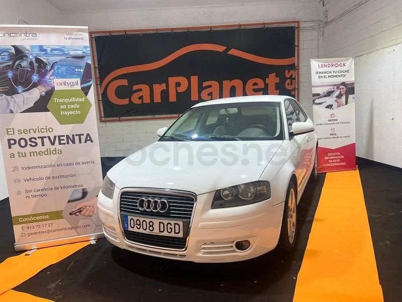 Usado Audi A3 Attraction 150 CV (110 kW) 2005 Blanco Utilitario