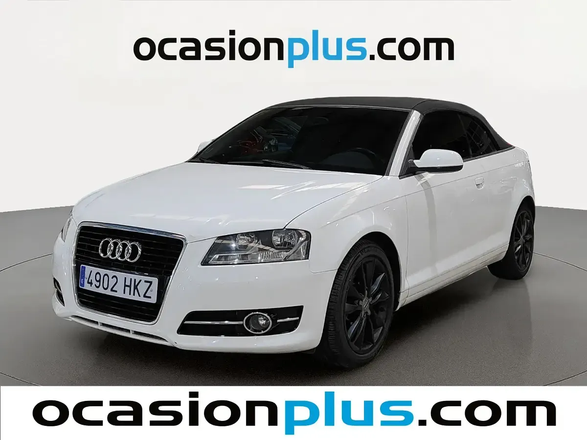 Usado Audi A3 Cabriolet Ambition 105 CV (77 kW) 2012 Blanco Descapotable