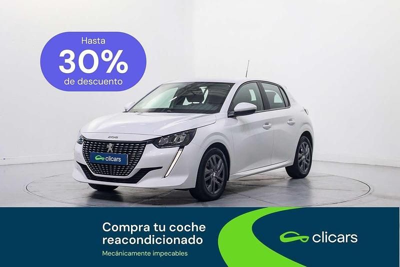 Usado Peugeot 208 Active 102 CV (75 kW) 2021 Blanco Utilitario