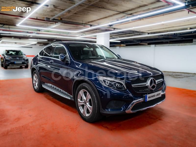Azul Usado 2018 Mercedes GLC220 Coupe | 32.999 € (Precio justo) - Imagen 1/4