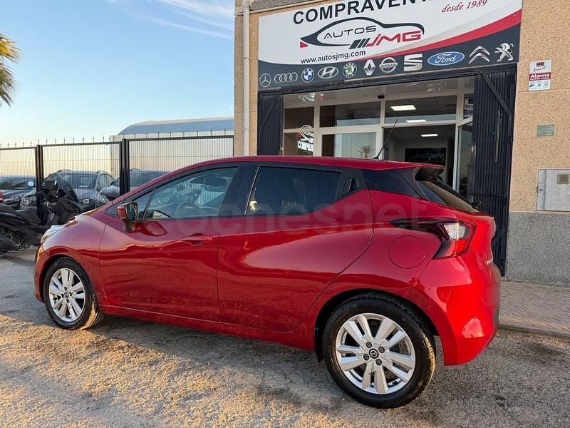 Usado Nissan Micra Tekna 100 CV (73 kW) 2019 Granate Utilitario