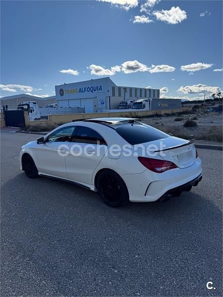 Usado Mercedes CLA220 AMG line 170 CV (125 kW) 2014 Blanco Berlina