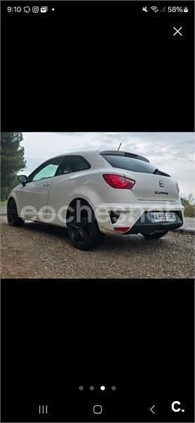 Usado Seat Ibiza SC CUPRA 180 CV (132 kW) 2009 Blanco Utilitario