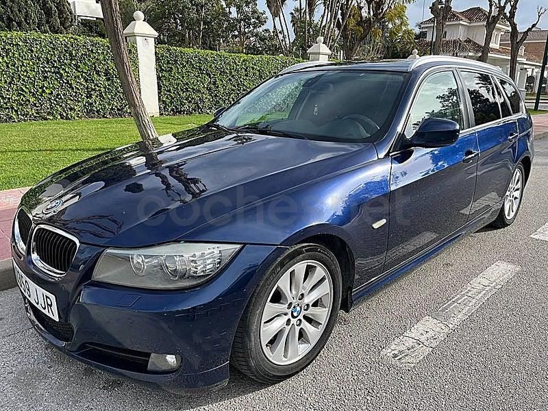 Usado BMW 320 Efficient Dynamics 184 CV (135 kW) 2012 Azul Familiar