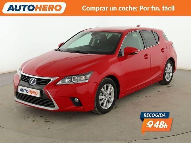 Usado Lexus CT200h 136 CV (100 kW) 2015 Rojo Berlina